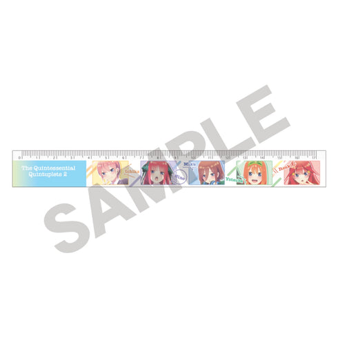 『五等分の花嫁∬ 』スリム17cm定規 ヨコ